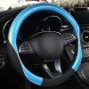 Bọc vô lăng da PU phối sợi Carbon phủ bóng 3D sang trọng