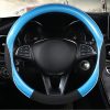 Bọc vô lăng da PU phối sợi Carbon phủ bóng 3D sang trọng