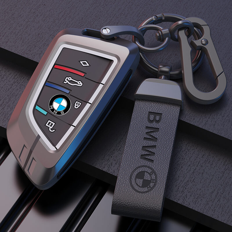 Ốp kim loại bọc chìa khoá ô tô BMW chất lượng