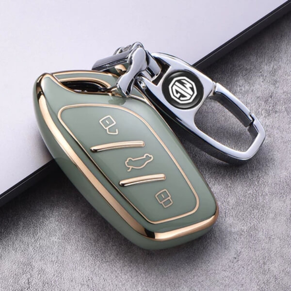 Ốp chìa khóa ô tô MG nhựa silicone