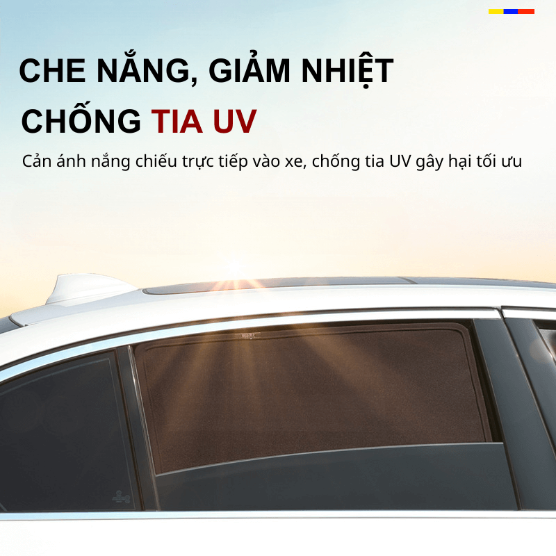 Rèm che nắng ô tô nam châm cao cấp