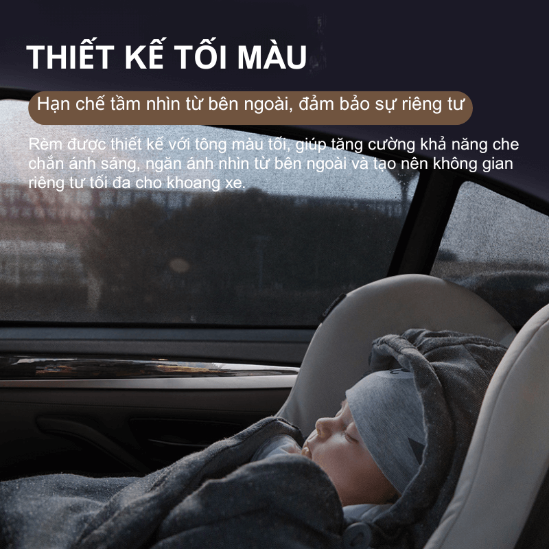 Rèm che nắng ô tô nam châm cao cấp