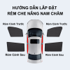 Rèm che nắng ô tô nam châm cao cấp