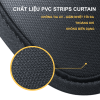 Rèm được làm từ vải lưới cao cấp kết hợp PVC Strips Curtain