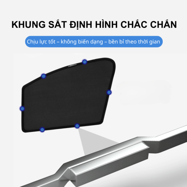 Rèm che nắng ô tô nam châm cao cấp