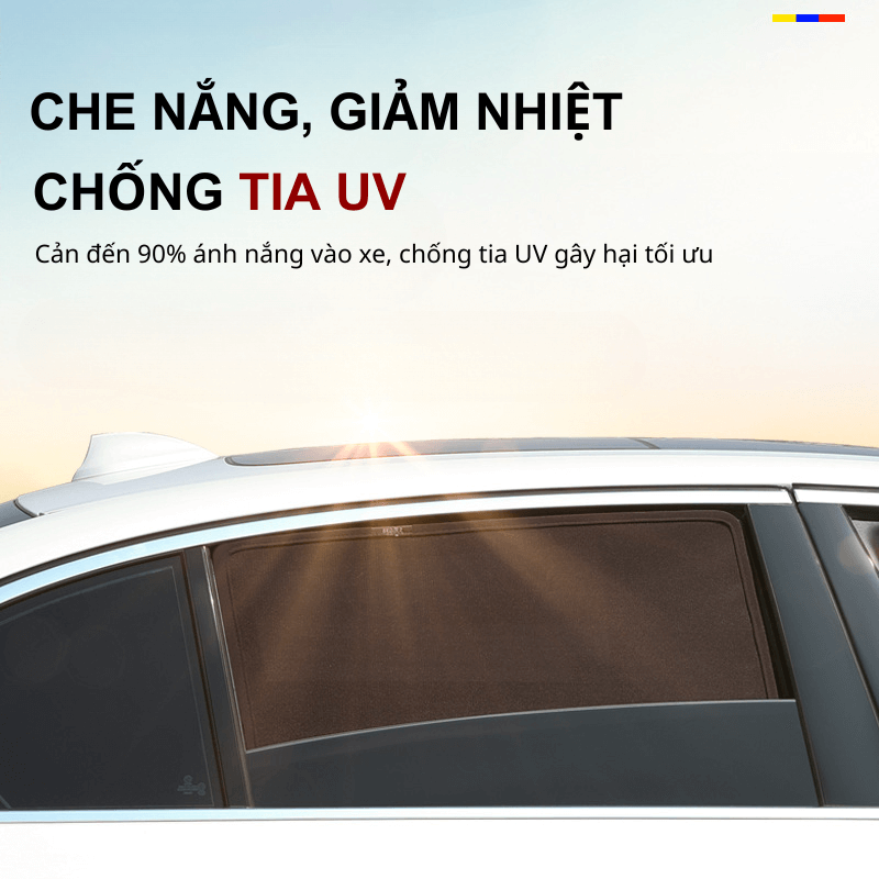 Rèm che nắng ô tô nam châm cao cấp