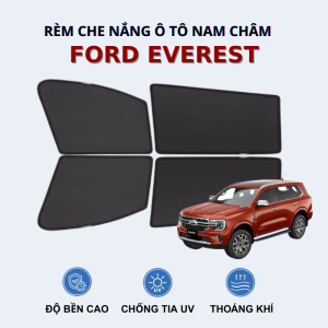 Rèm che nắng nam châm ô tô Ford Everest cao cấp