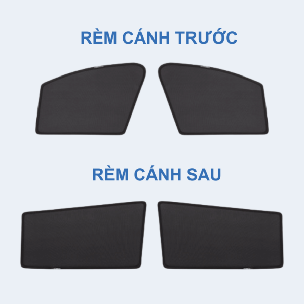 Rèm che nắng ô tô nam châm cao cấp