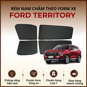 Rèm che nắng nam châm ô tô Ford Territory cao cấp