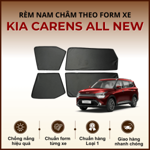 Rèm che nắng nam châm ô tô KIA Carens All New cao cấp