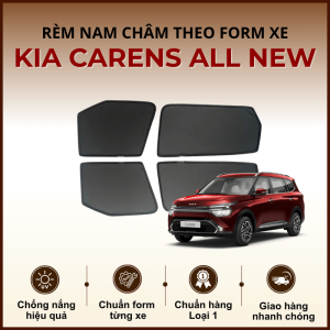 Rèm che nắng nam châm ô tô KIA Carens All New cao cấp