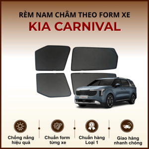 Rèm che nắng nam châm ô tô KIA Carnival cao cấp
