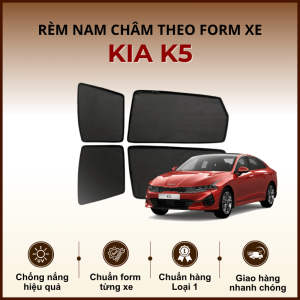 Rèm che nắng nam châm ô tô KIA K5 cao cấp