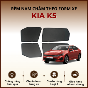 Rèm che nắng nam châm ô tô KIA K5 cao cấp