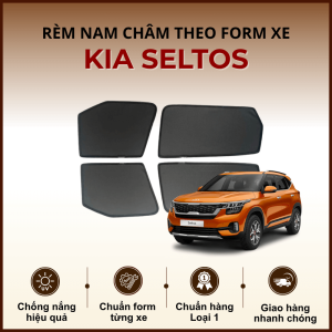 Rèm che nắng nam châm ô tô KIA Seltos cao cấp