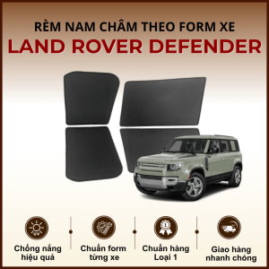 Rèm che nắng nam châm ô tô Land Rover Defender cao cấp