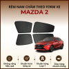 Rèm che nắng nam châm ô tô Mazda 2 cao cấp