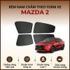 Rèm che nắng nam châm ô tô Mazda 2 cao cấp