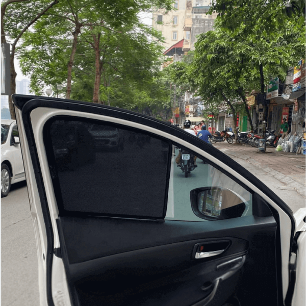 Rèm che nắng nam châm ô tô Mazda 2 cao cấp