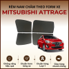 Rèm che nắng nam châm ô tô Mitsubishi Attrage cao cấp