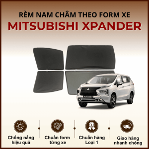 Rèm che nắng nam châm ô tô Mitsubishi Xpander cao cấp