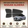 Rèm che nắng nam châm ô tô Nissan Almera cao cấp