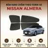 Rèm che nắng nam châm ô tô Nissan Almera cao cấp