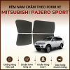 Rèm che nắng nam châm ô tô Mitsubishi Pajero Sport cao cấp