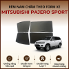 Rèm che nắng nam châm ô tô Mitsubishi Pajero Sport cao cấp