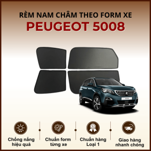 Rèm che nắng nam châm ô tô Peugeot 5008 cao cấp