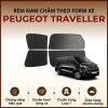 Rèm che nắng nam châm ô tô Peugeot Traveller cao cấp