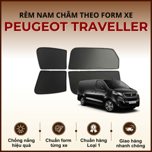 Rèm che nắng nam châm ô tô Peugeot Traveller cao cấp