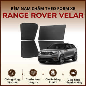 Rèm che nắng nam châm ô tô Range Rover Velar cao cấp