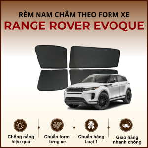 Rèm che nắng nam châm ô tô Range Rover Evoque cao cấp