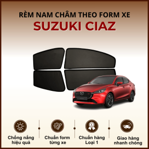 Rèm che nắng nam châm ô tô Suzuki Ciaz cao cấp