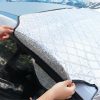 Tấm che nắng kính lái ô tô 4 lớp tráng bạc