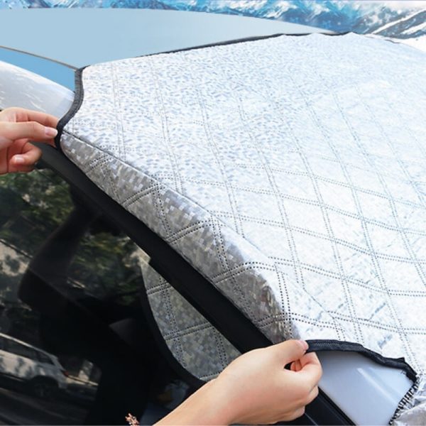 Tấm che nắng kính lái ô tô 4 lớp tráng bạc