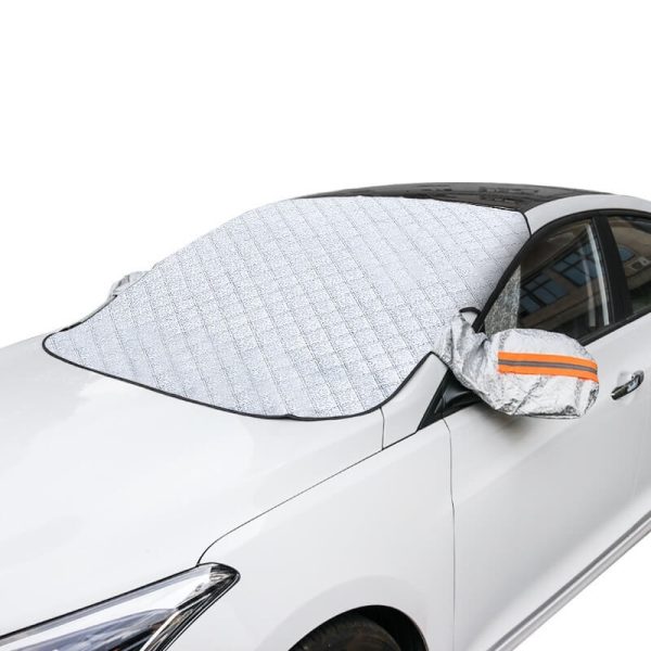 Tấm che nắng kính lái ô tô 4 lớp tráng bạc