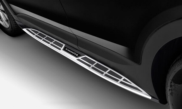 Bậc lên xuống xe ô tô chất liệu inox
