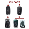 Bảng mẫu chìa khóa ô tô VinFast