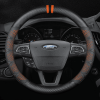Bọc vô lăng xe Ford sợi Carbon cao cấp in 3D thời thượng