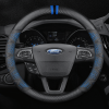 Bọc vô lăng xe Ford sợi Carbon cao cấp in 3D thời thượng