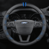 Bọc vô lăng xe Ford sợi Carbon cao cấp in 3D thời thượng