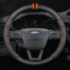 Bọc vô lăng xe Ford sợi Carbon cao cấp in 3D thời thượng