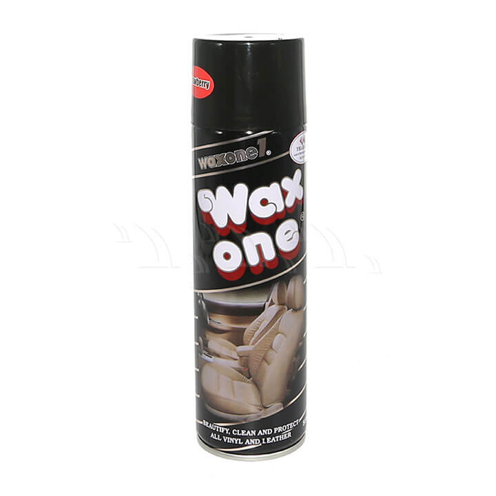 Xịt rửa ghế da nội thất, xịt bóng dưỡng ghế da WAX ONE