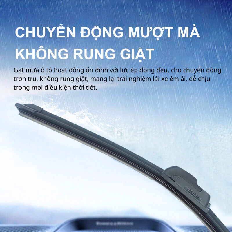 Gạt mưa xe Hyundai Accent cao cấp, kích thước gạt mưa Hyundai Accent