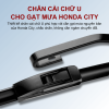 Thiết kế chân cài chữ U phù hợp với cần gạt mưa nguyên bản xe Honda Civic