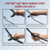 Hướng dẫn lắp đặt gạt mưa ô tô Honda Civic chân cài chữ U