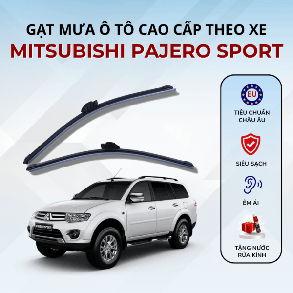 Gạt mưa xe Mitsubishi Pajero Sport cao cấp thế hệ mới