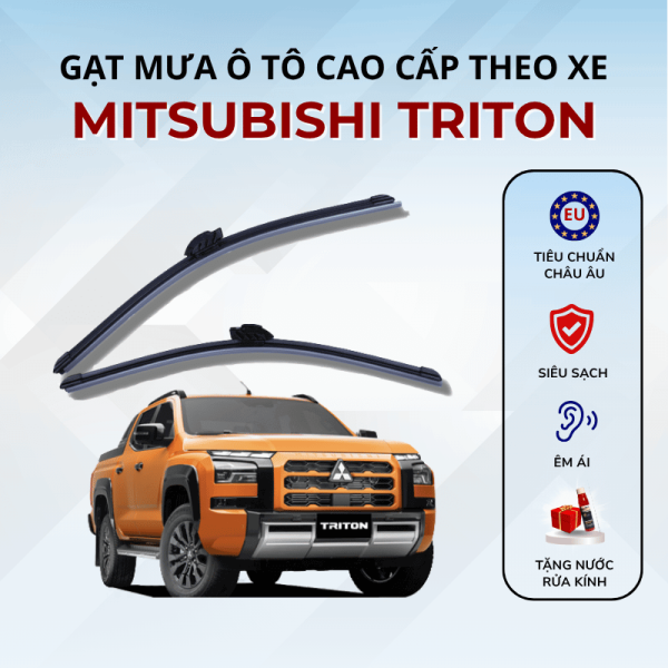 Gạt mưa xe Mitsubishi Triton cao cấp thế hệ mới